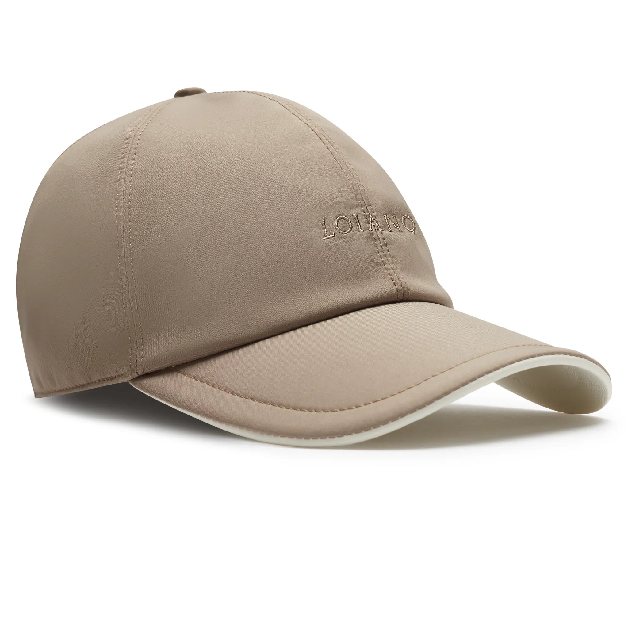 Front View of LOIANO Ombra Tec® Mocha Cap